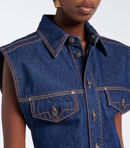 Versace Robe en denim - Versace - Modalova
