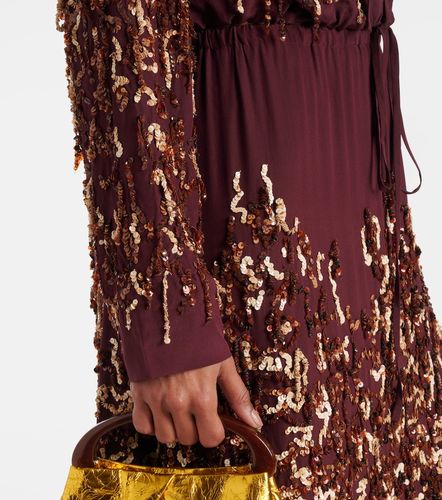 Veste en soie à sequins - Dries Van Noten - Modalova