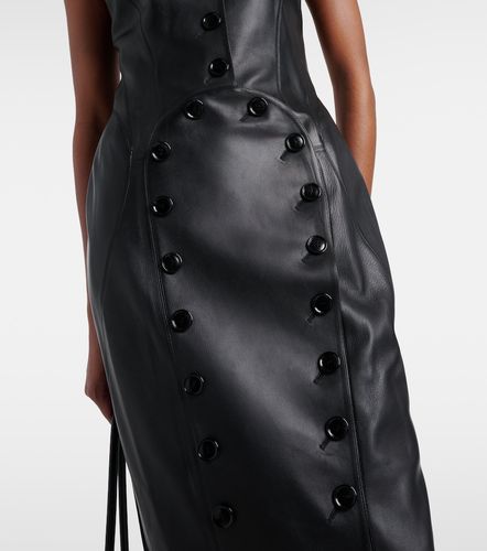 Alaïa Robe en cuir - Alaia - Modalova