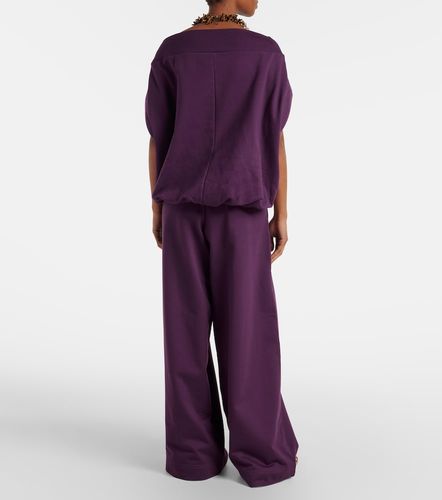Pantalon de survêtement en jersey de coton - Dries Van Noten - Modalova