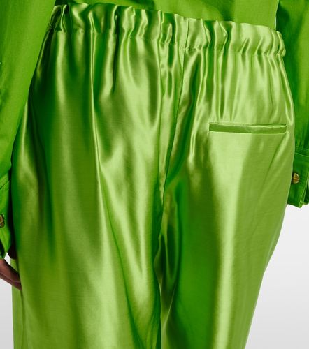 Pantalon ample Rohen en satin - Khaite - Modalova