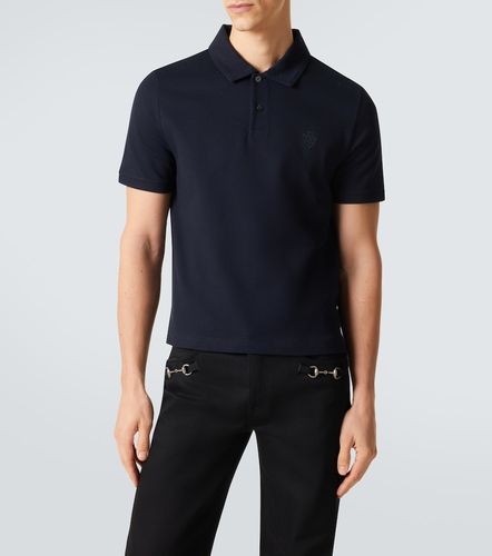 Gucci Polo en coton à logo - Gucci - Modalova