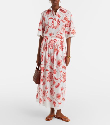 Chemise Izana brodée en coton mélangé - Eres - Modalova