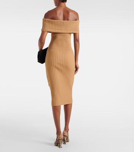 Robe midi à encolure bardot - Sportmax - Modalova
