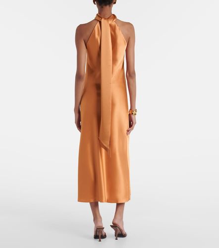 Galvan Robe midi Sienna en satin - Galvan - Modalova