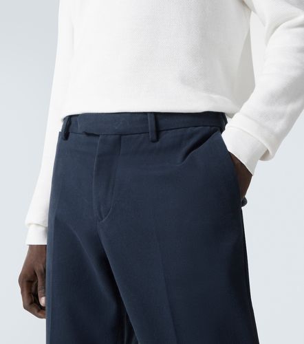 Pantalon slim en sergé de coton - Thom Sweeney - Modalova