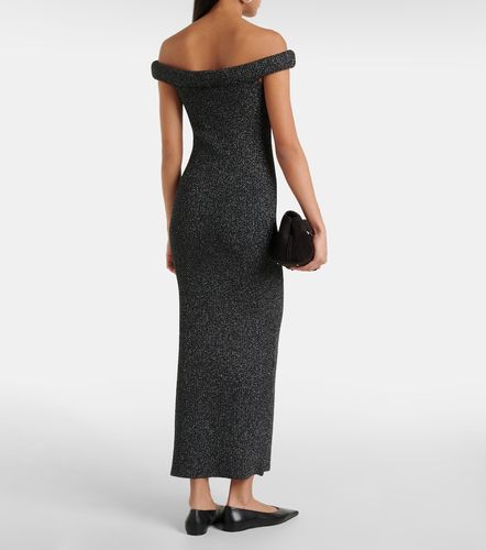 Robe longue en maille à épaules dénudées - Toteme - Modalova