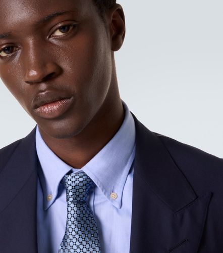 Zegna Cravate en jacquard de soie - Zegna - Modalova