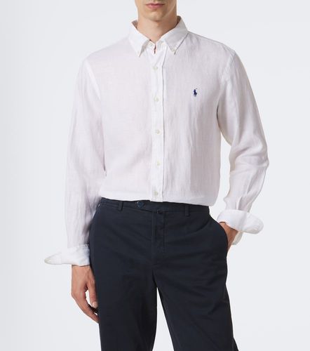 Chemise brodé en lin - Polo Ralph Lauren - Modalova