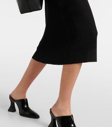 Vince Robe midi en jersey côtelé - Vince - Modalova