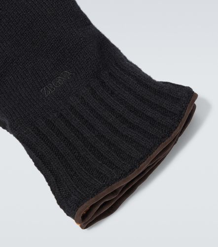 Zegna Gants en cachemire et cuir - Zegna - Modalova