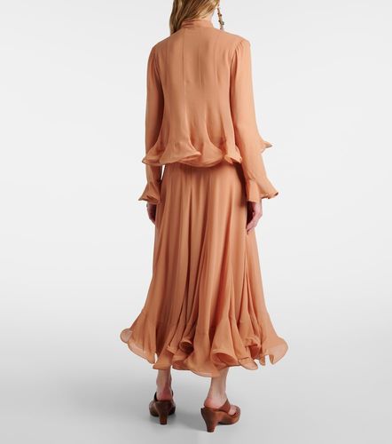 Jupe midi Balance à fleurs - Zimmermann - Modalova