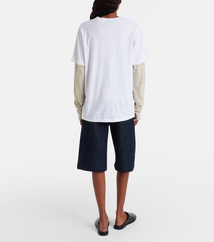 Short ample à taille basse en jean - Frame - Modalova
