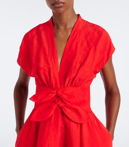 Alaïa Robe midi ceinturée - Alaia - Modalova