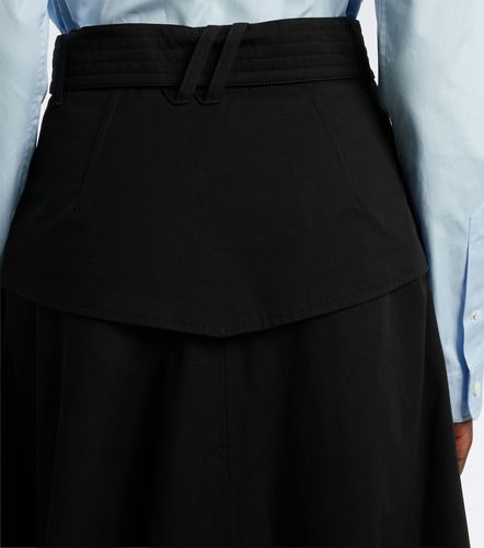 Jupe longue asymétrique en coton - Burberry - Modalova