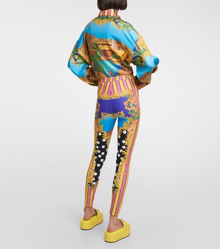 Versace Legging Medusa Palm Springs - Versace - Modalova