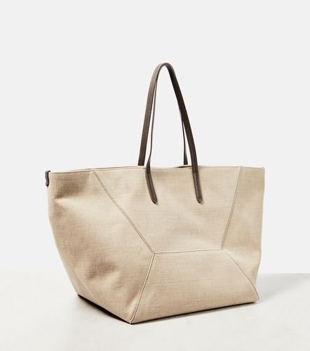 Cabas Large en toile - Brunello Cucinelli - Modalova