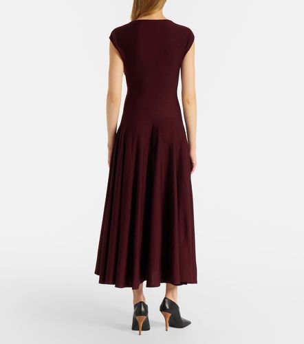 Alaïa Robe midi en laine vierge - Alaia - Modalova