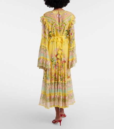Camilla Robe midi imprimée en soie - Camilla - Modalova