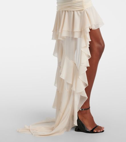 Robe en jersey et georgette - Blumarine - Modalova
