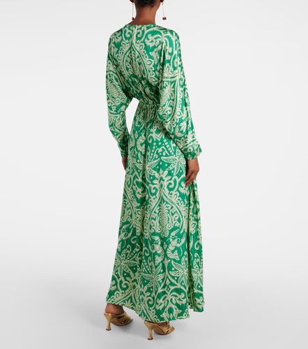 Robe longue Ilona imprimée - Poupette St Barth - Modalova