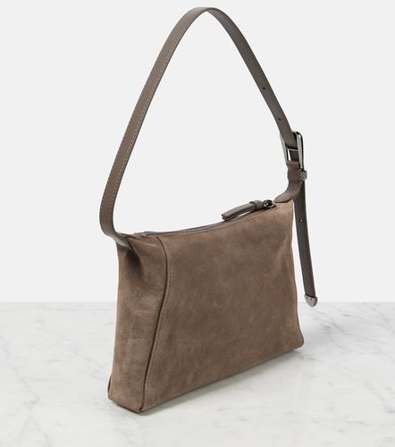 Sac Duo Small en daim - Brunello Cucinelli - Modalova