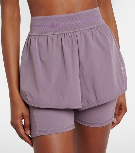Short de running à logo - Adidas by Stella McCartney - Modalova