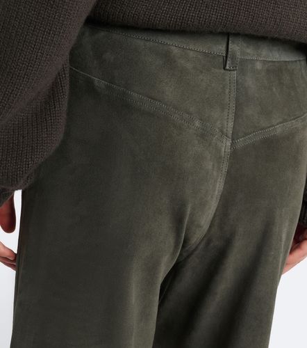 Pantalon ample Mytheo en daim - Stouls - Modalova