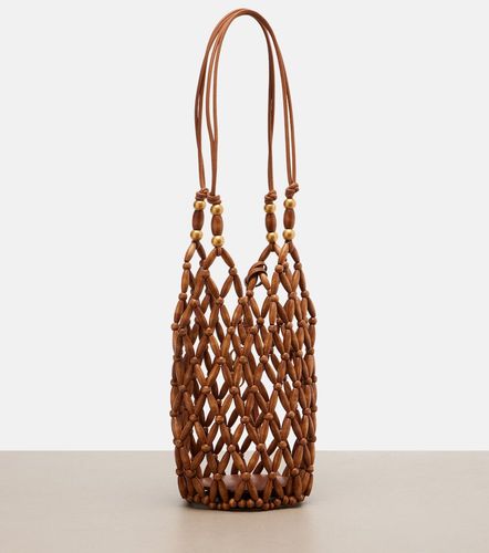 Sac seau Cassandre Mini en bois - Saint Laurent - Modalova