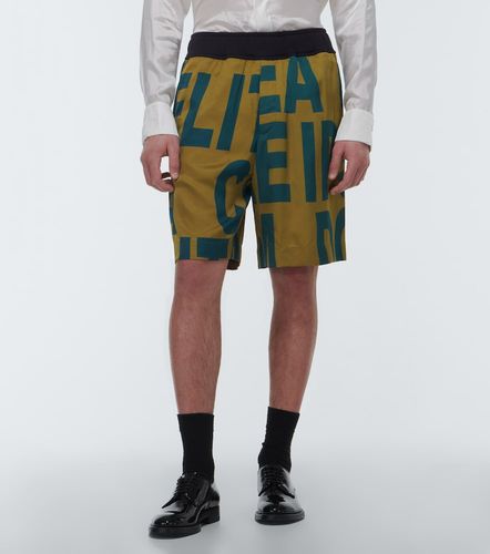 Short imprimé à taille mi-haute - Dries Van Noten - Modalova