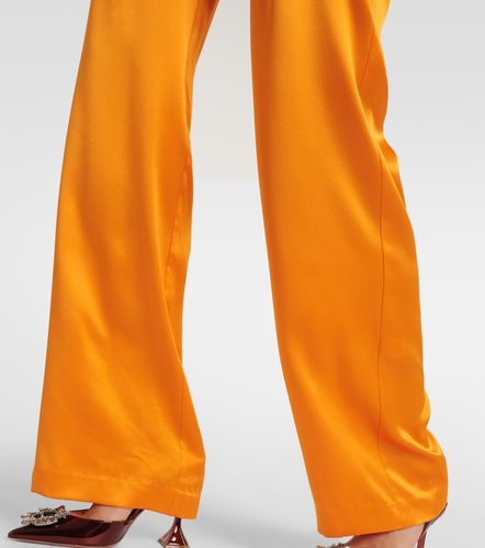 Pantalon ample à taille haute en soie - The Sei - Modalova