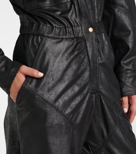Combi-pantalon en cuir synthétique - Isabel Marant - Modalova