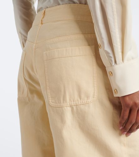 Moncler Pantalon ample en coton - Moncler - Modalova