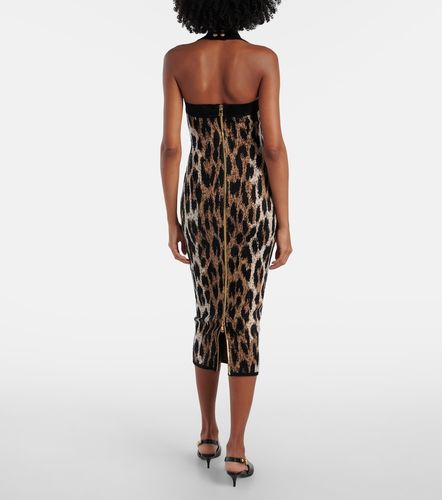 Balmain Robe longue imprimée - Balmain - Modalova