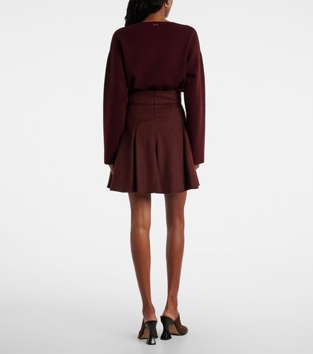 Mini-jupe en laine de chameau - Max Mara - Modalova