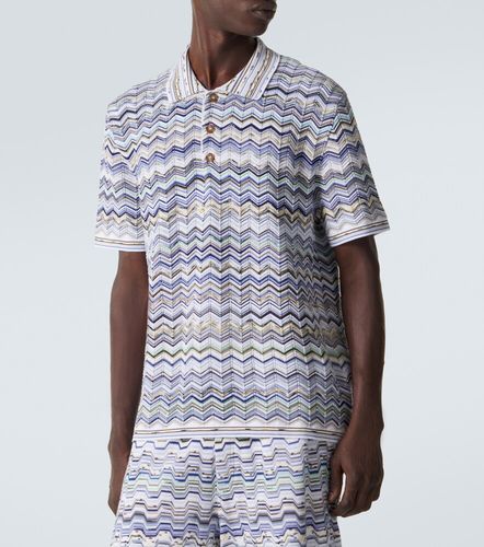 Missoni Polo Zigzag en coton - Missoni - Modalova