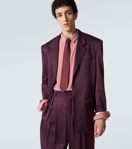 Cravate en taffetas de soie - Saint Laurent - Modalova