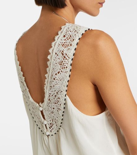 Combi-short Nilany en soie à perles - Isabel Marant - Modalova