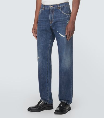 Jean straight distressed - Dolce&Gabbana - Modalova