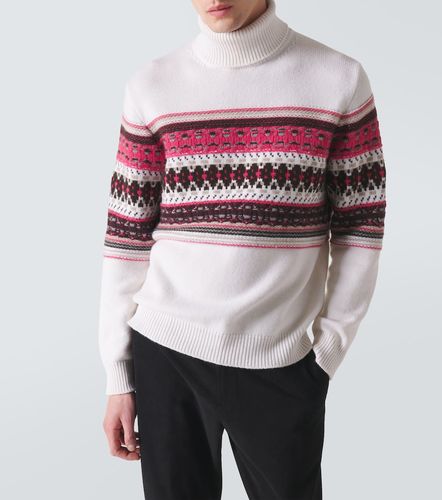Pull à col roulé en cachemire intarsia - Zegna - Modalova