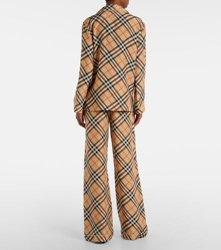 Burberry Top en soie - Burberry - Modalova