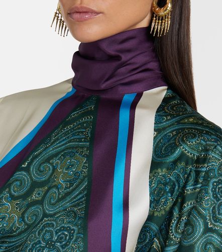 Alémais Robe Joni en soie imprimée - Alemais - Modalova