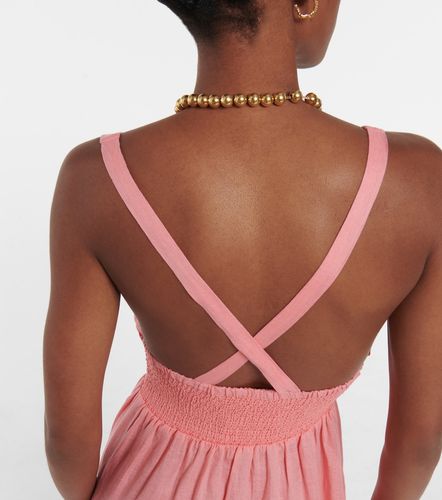 Robe longue Rosa Polyantha en lin - Heidi Klein - Modalova