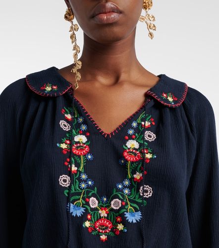 Rixo Top Sofira brodé en coton - Rixo - Modalova