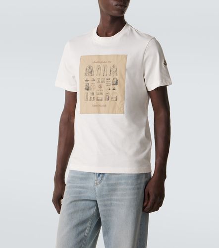 Moncler T-shirts en jersey de coton - Moncler - Modalova