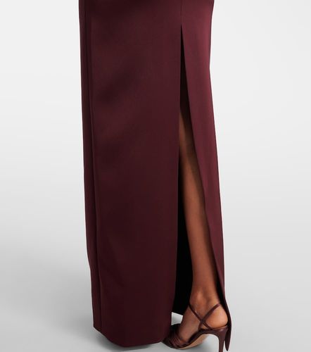 David Koma Robe longue en satin - David Koma - Modalova