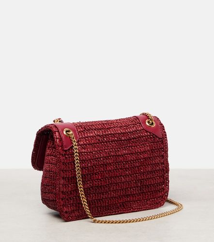 Sac Niki Mini en raphia - Saint Laurent - Modalova