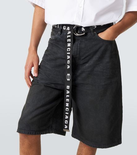 Balenciaga Bermuda Unity en denim - Balenciaga - Modalova