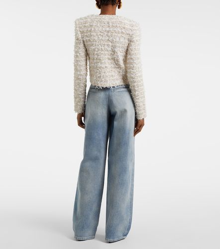 Balmain Veste raccourcie en tweed - Balmain - Modalova