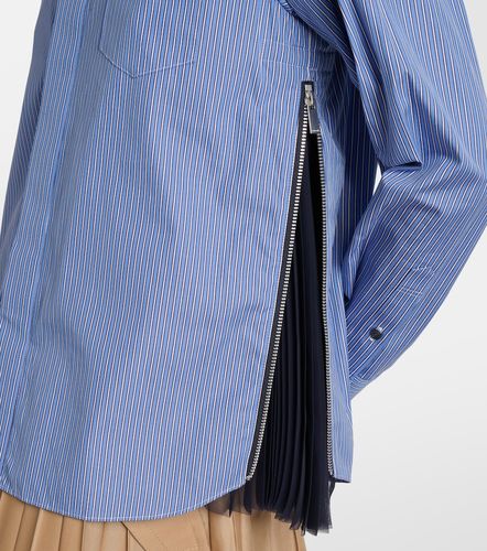Sacai Chemise rayée en coton - Sacai - Modalova